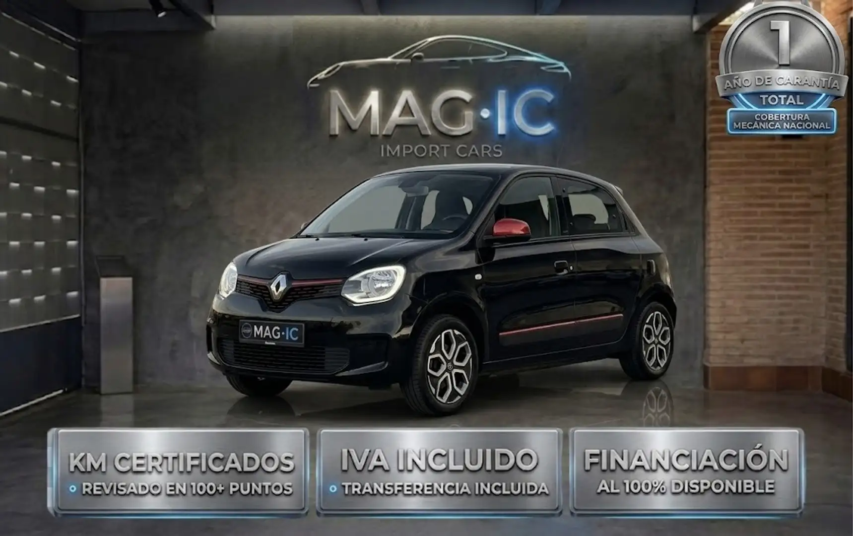 Renault Twingo SCe Energy S&S Limited 52kW Negro - 1
