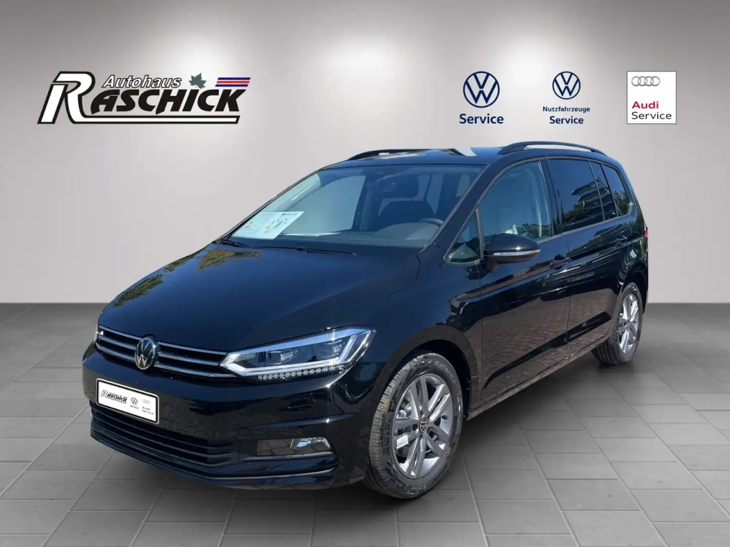 Volkswagen Touran Comfortline 1.5 TSI DSG Navi LED Kamera Klima Zwart - 2
