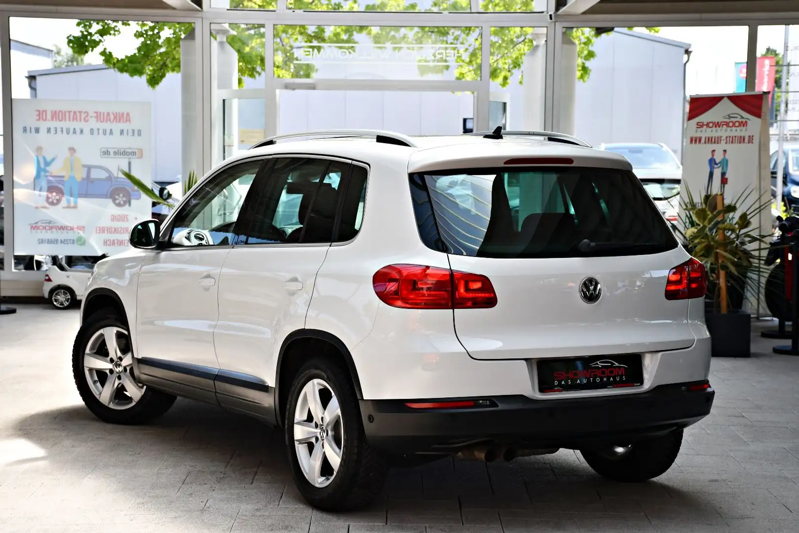 Volkswagen Tiguan Sport & Style BMT Highline+ 1.Hand Pano Weiß - 2