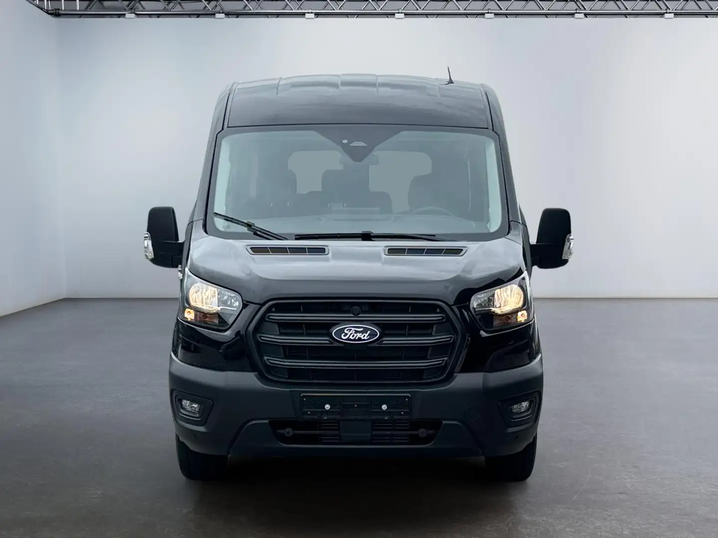 Ford Transit Trend 350 L3H2 AT 9 Si Temp AHK 2xKlima Kam PDC... Schwarz - 2