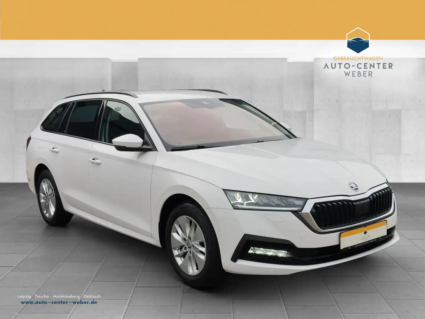 Skoda Octavia Combi 2.0 TDI Ambition DynLicht*KeyLess Weiß - 1