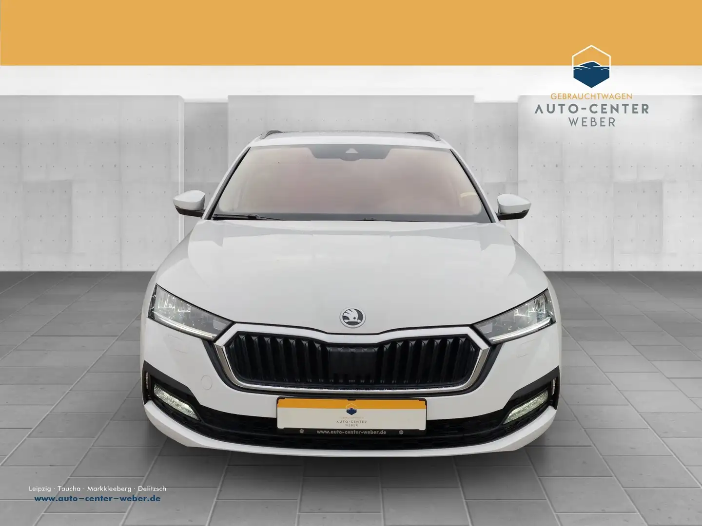 Skoda Octavia Combi 2.0 TDI Ambition DynLicht*KeyLess Weiß - 2