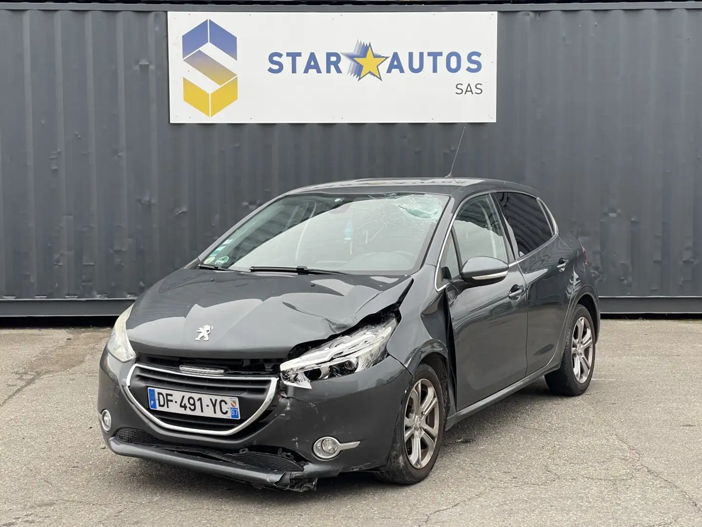 Peugeot 208 208 1.6 HDi 68ch BVM5 Gris - 1