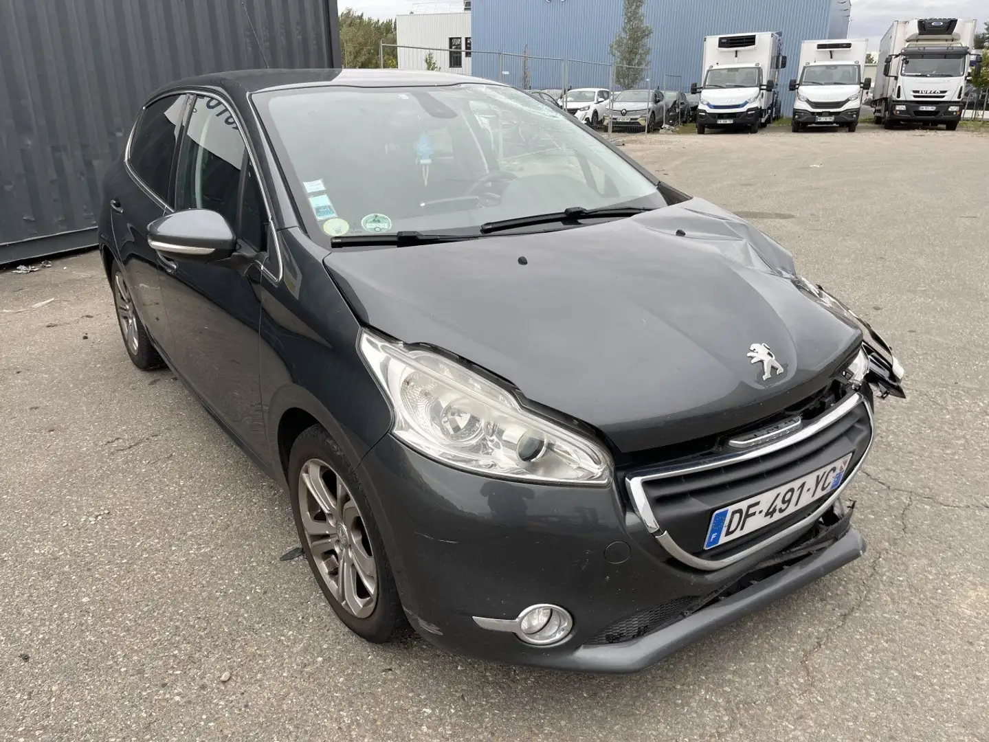 Peugeot 208 208 1.6 HDi 68ch BVM5 Gris - 2