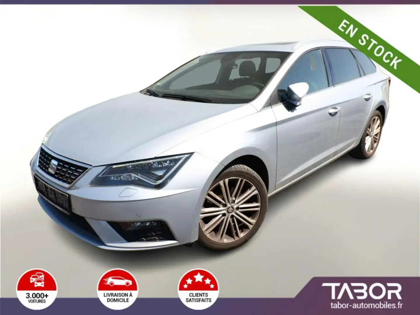 SEAT Leon ST 1.5 TSI 150 DSG Xcellence LED Pano Argent - 1