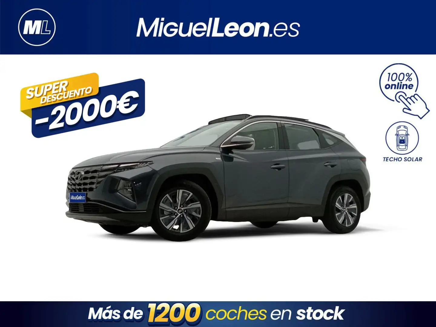 Hyundai TUCSON 1.6 TGDI 110kW (150CV) 48V Maxx Sky Gris - 1