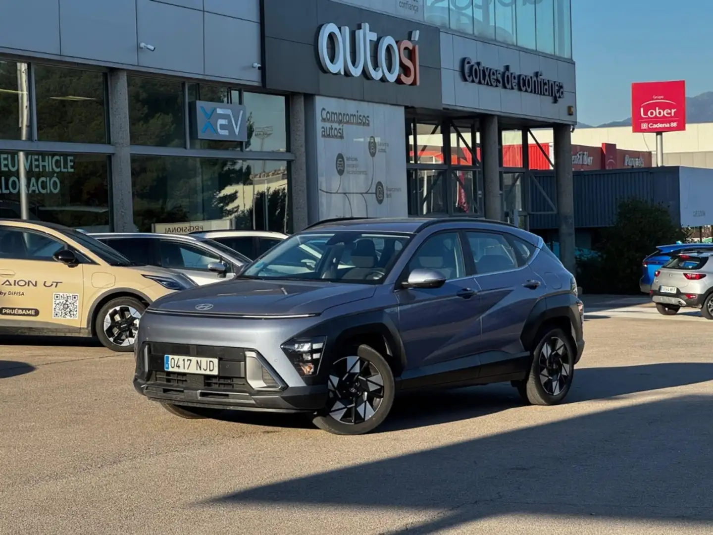 Hyundai KONA 1.6 GDI HEV XLS DCT Azul - 1
