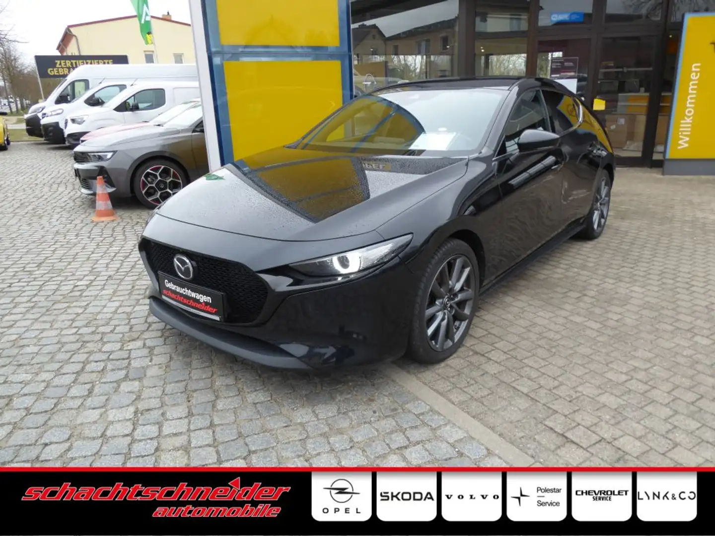 Mazda 3 SKYACTIV-G 2.0 M-Hybrid SELECTION+Kamera+1.Hand Negro - 1