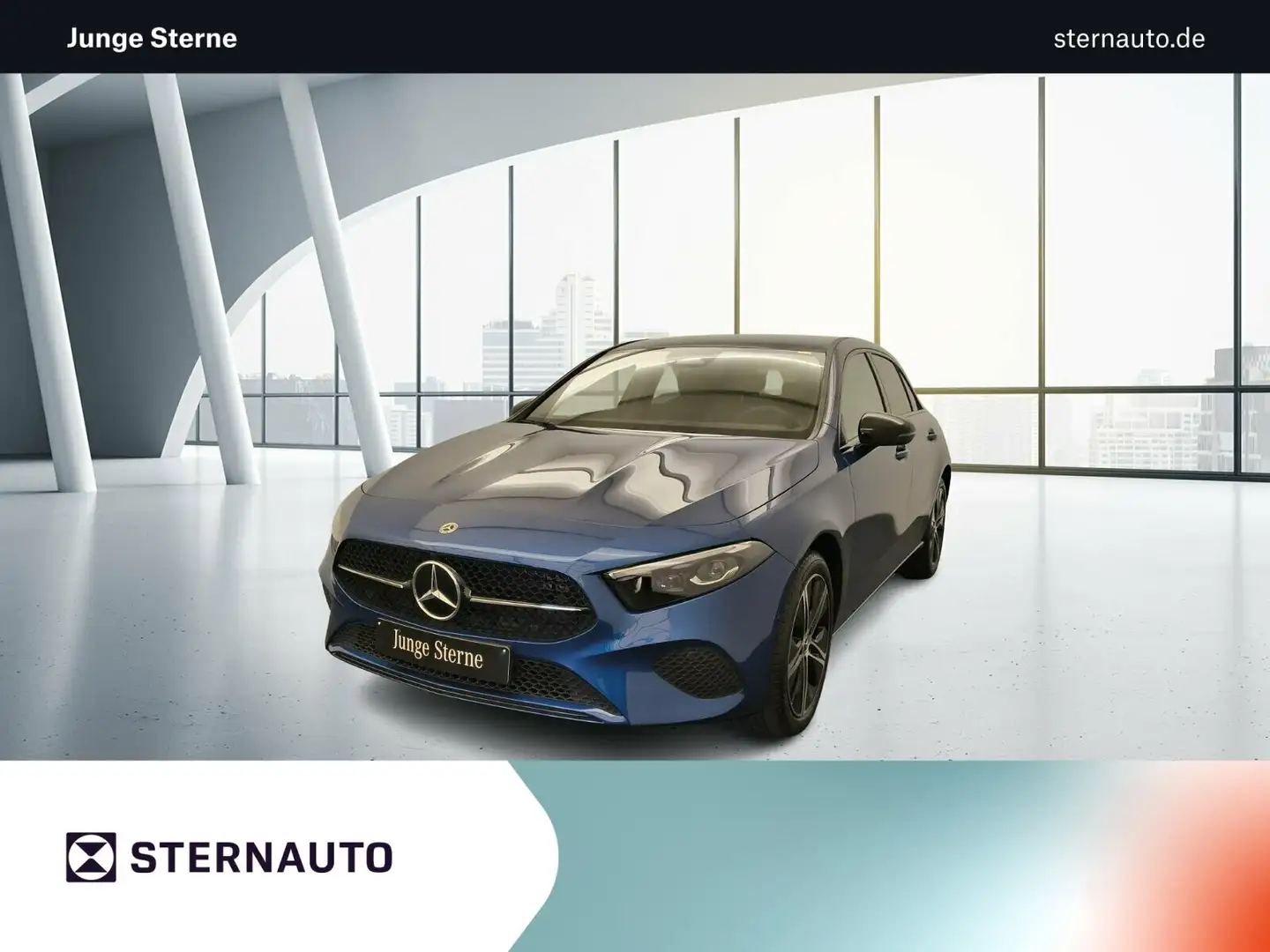 Mercedes-Benz A 250 A 250 e Progressive Advanced Burmester Distronic Blau - 1