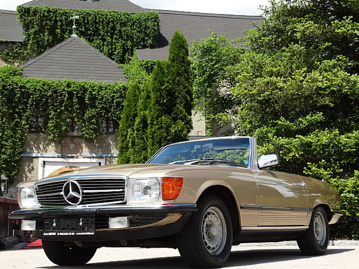 Mercedes-Benz SL 450 Cabrio Bej - 1