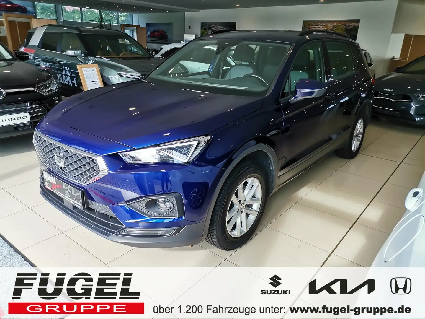 SEAT Tarraco 2.0 TDI Style 4Drive LED|virt.Cock.|AHZV Blau - 1