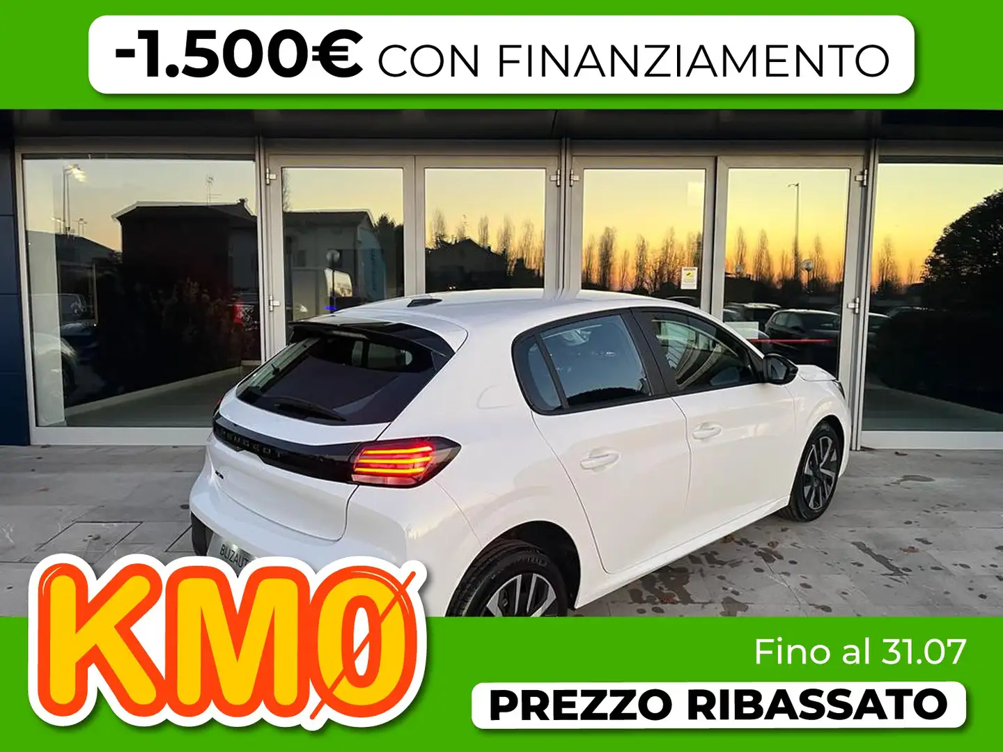 Peugeot 208 1.2 puretech style s&s 75cv Bianco - 2