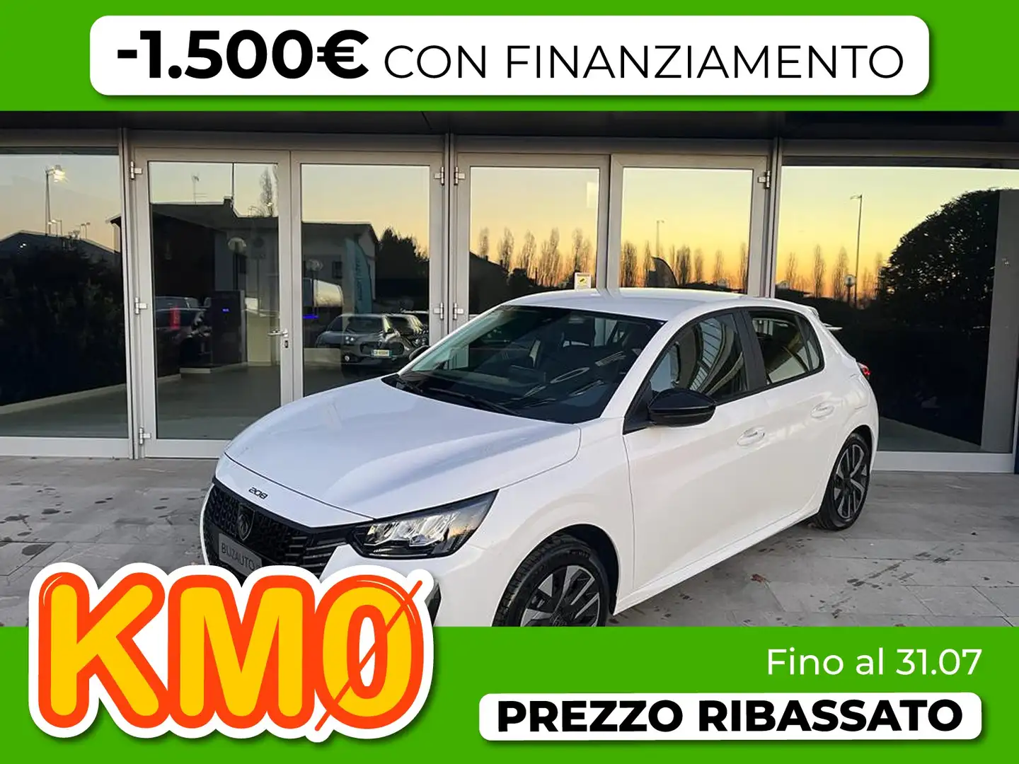 Peugeot 208 1.2 puretech style s&s 75cv Bianco - 1