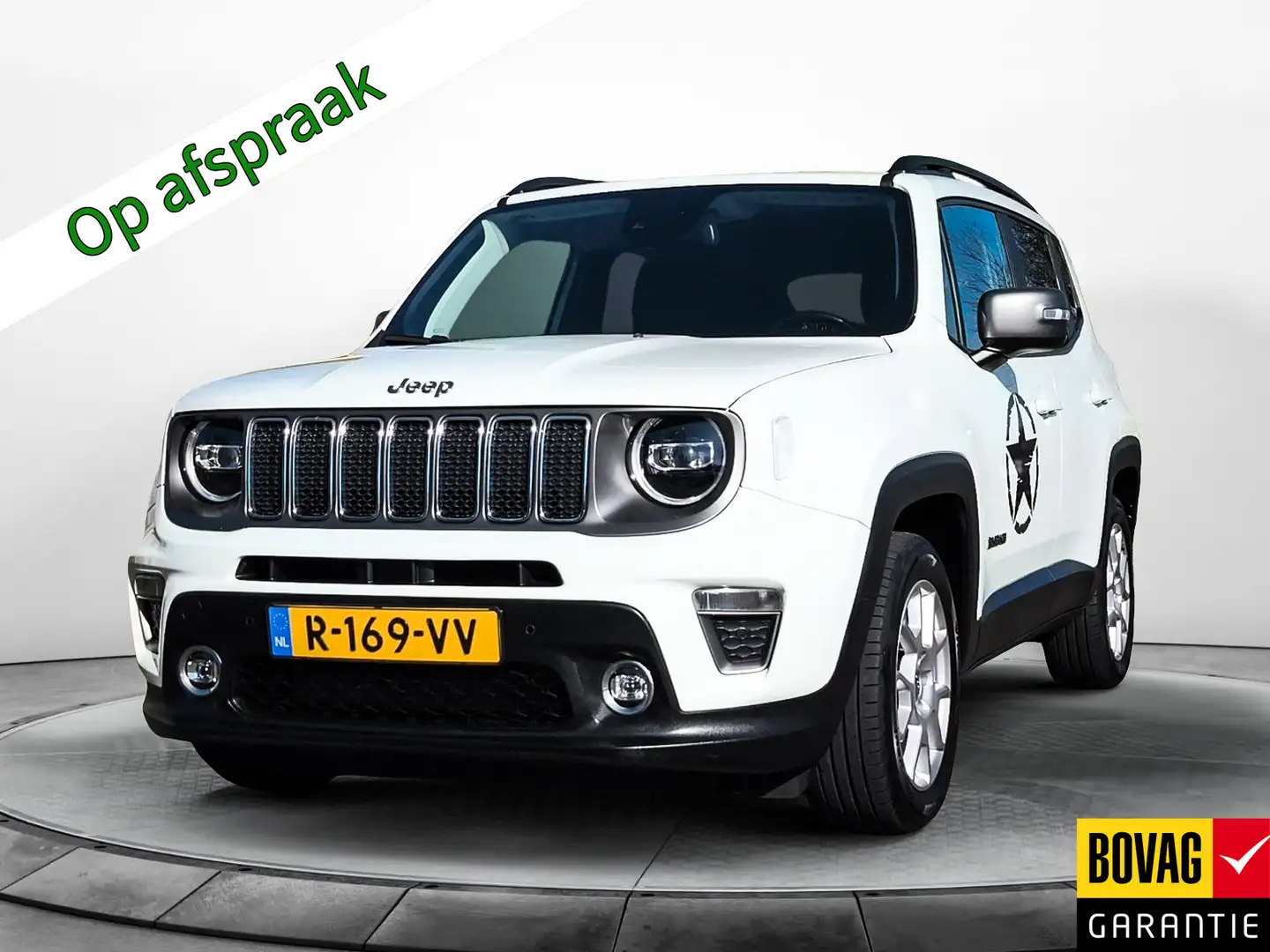 Jeep Renegade 1.0T Freedom (120 PK) 1e-Eig. & Keurig-Onderh. BOV Wit - 1