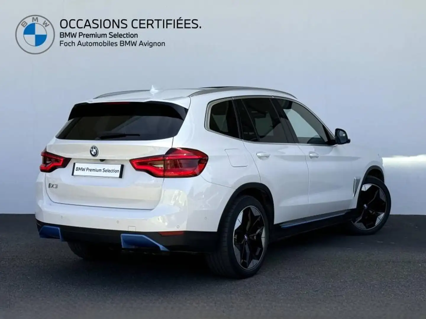 BMW iX3 M sport 286ch Impressive 6cv Blanc - 2