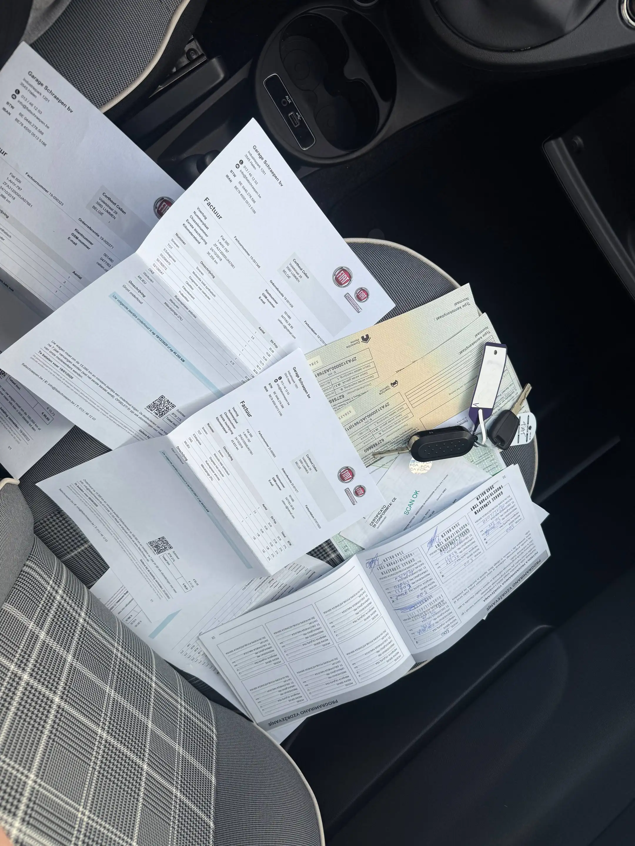 Fiat 500 500 1.2i Eleganza Panorama Navigations Clim Auto — photo 11