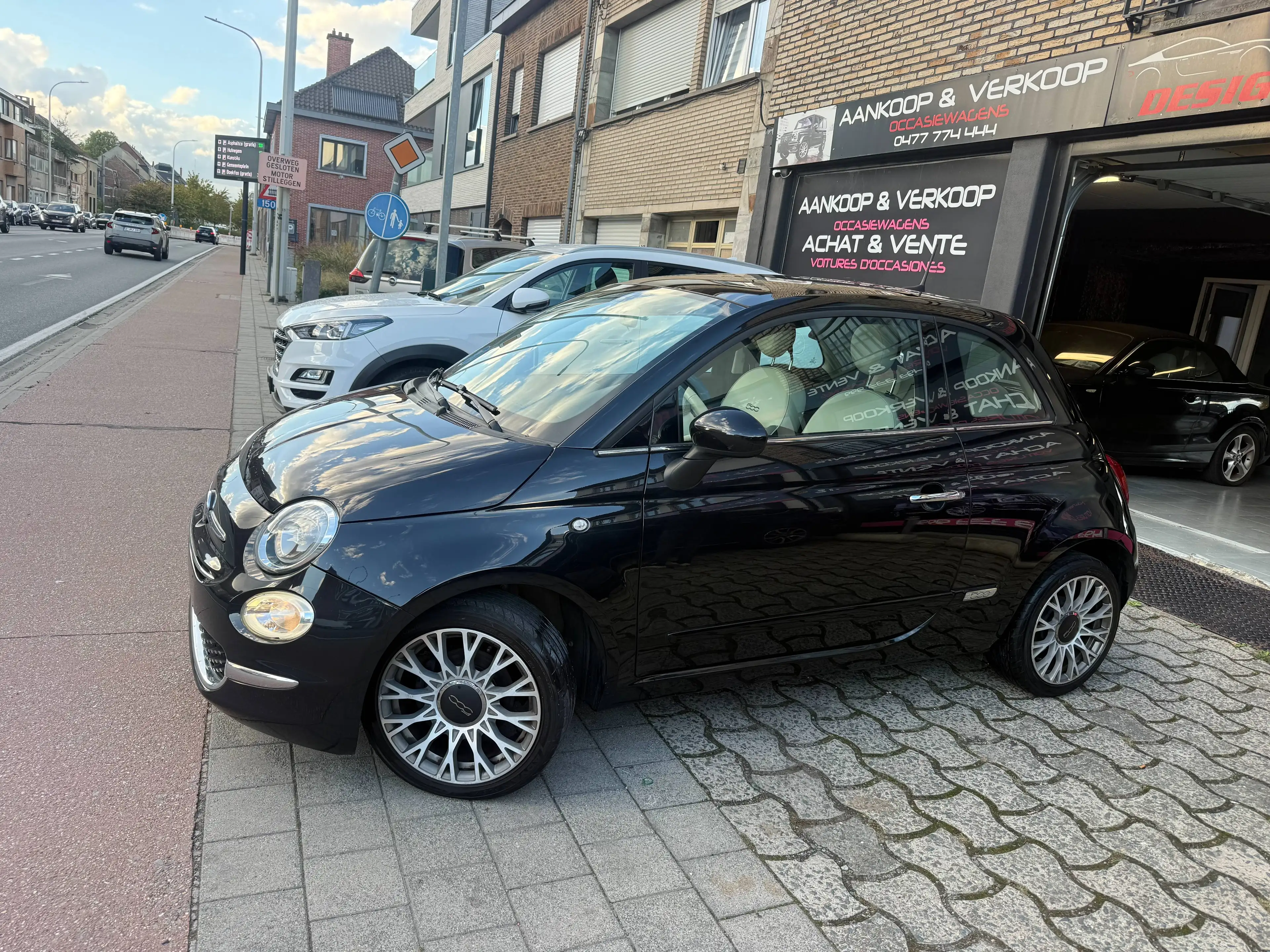 Fiat 500 500 1.2i Eleganza Panorama Navigations Clim Auto