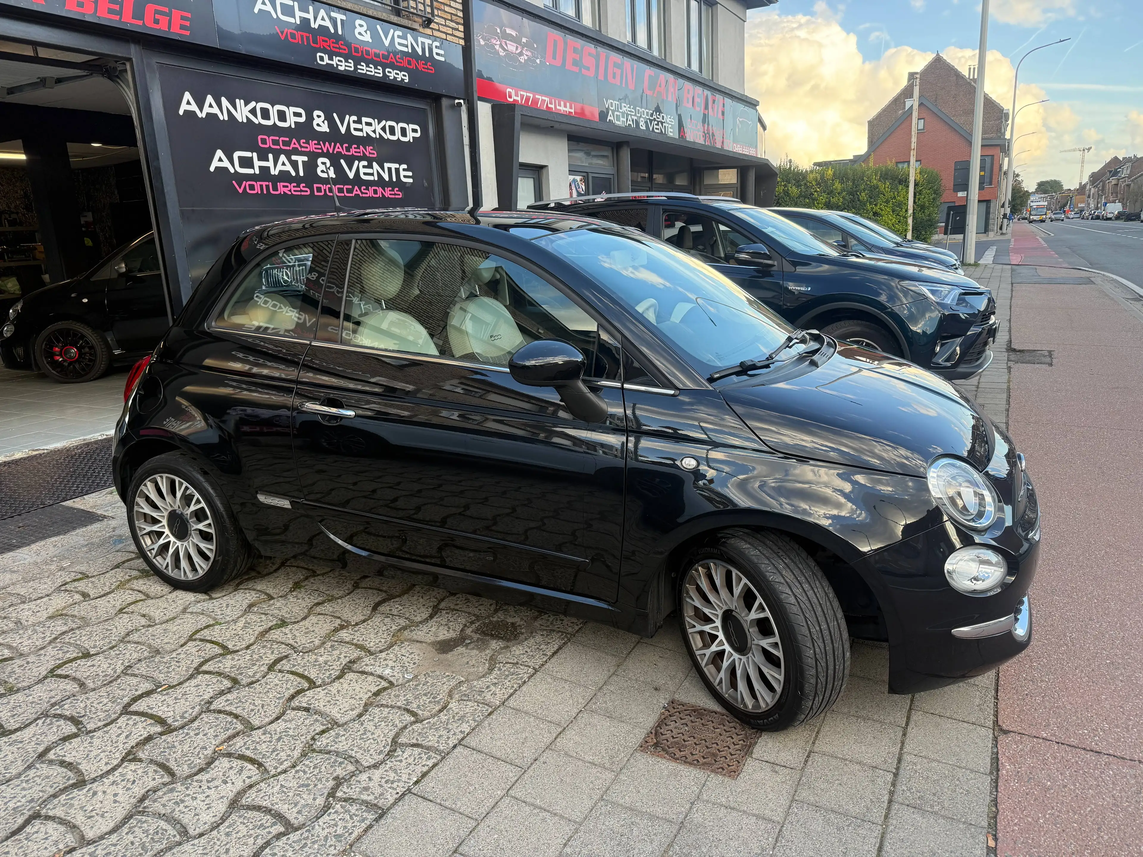 Fiat 500 500 1.2i Eleganza Panorama Navigations Clim Auto — photo 3
