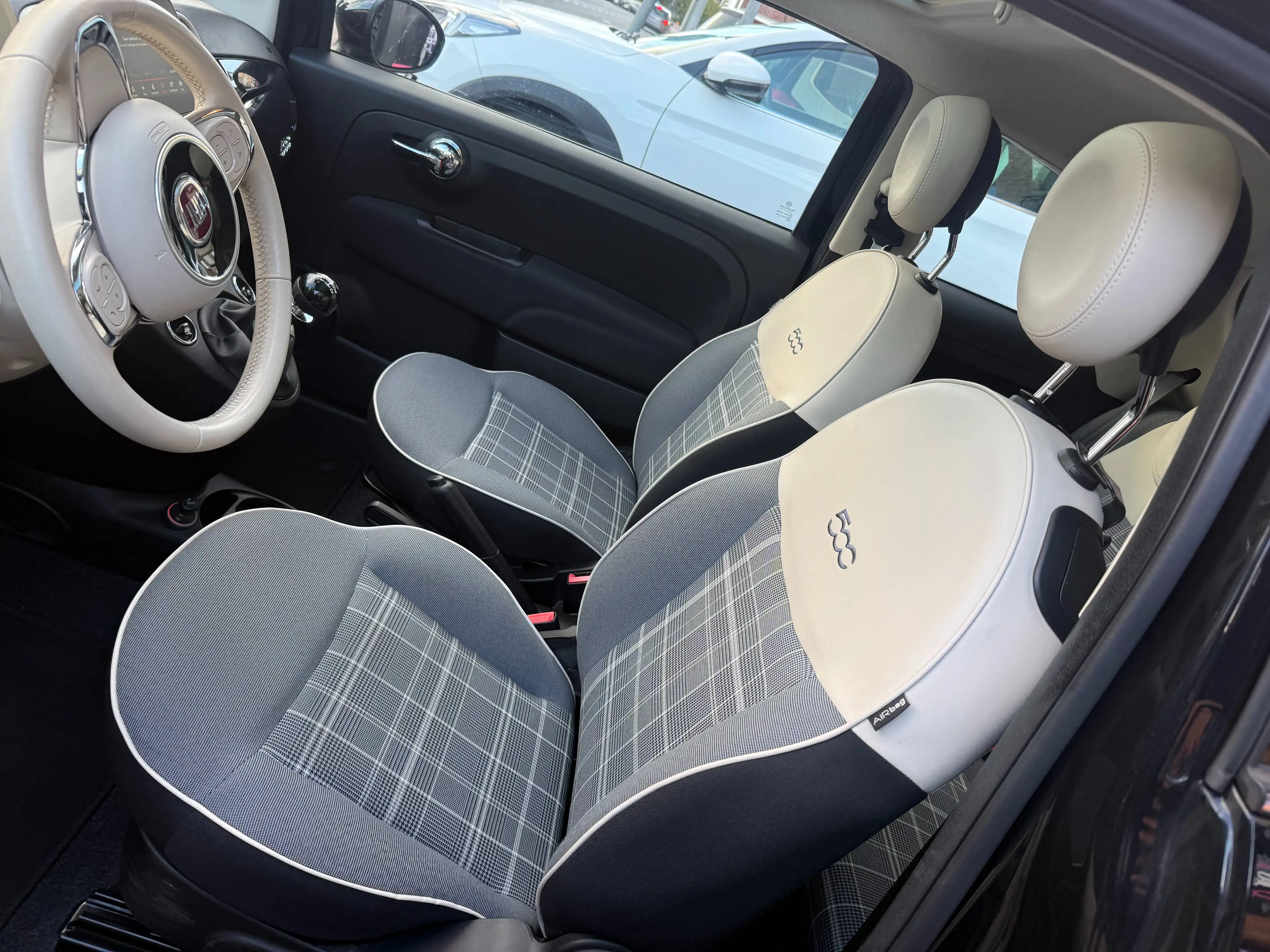 Fiat 500 500 1.2i Eleganza Panorama Navigations Clim Auto — photo 8