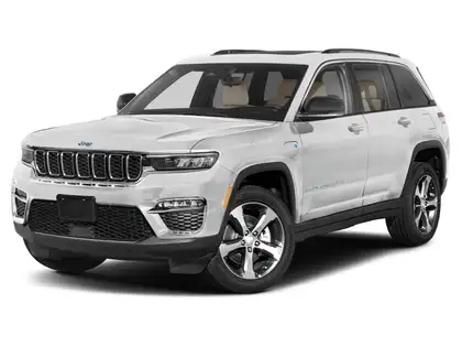 White 2025 Jeep Grand Cherokee 4xe 4WD SUV / Crossover Four-Wheel Drive Automatic