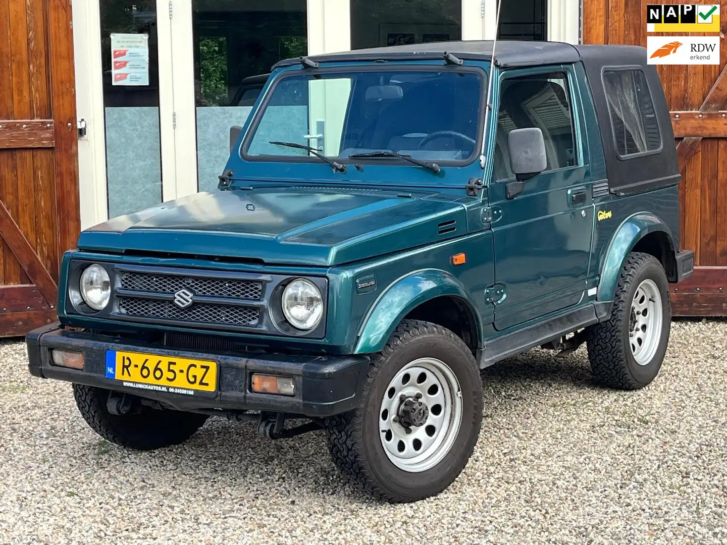 Suzuki Samurai 4x4 1.3 Hardtop 4-persoons met LPG-G3 Vert - 1