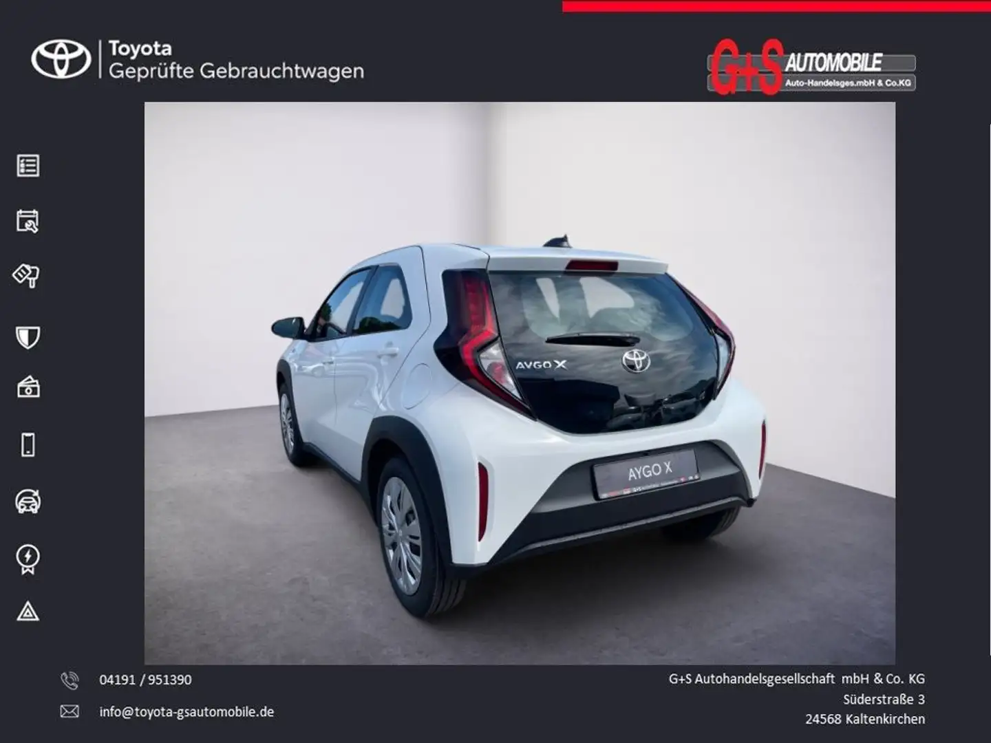 Toyota Aygo X Business Edition Blanc - 2