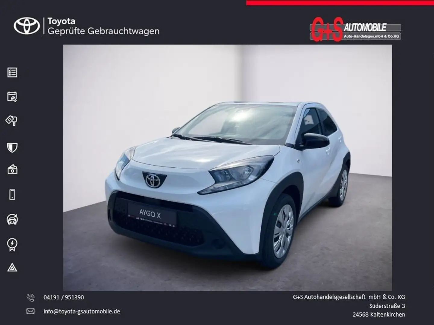Toyota Aygo X Business Edition Blanc - 1