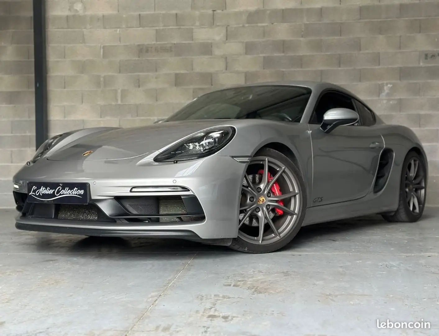 Porsche 718 CAYMAN GTS PACK CHRONO PDK PDLS ECHAPPEMENT SPORT Grijs - 1