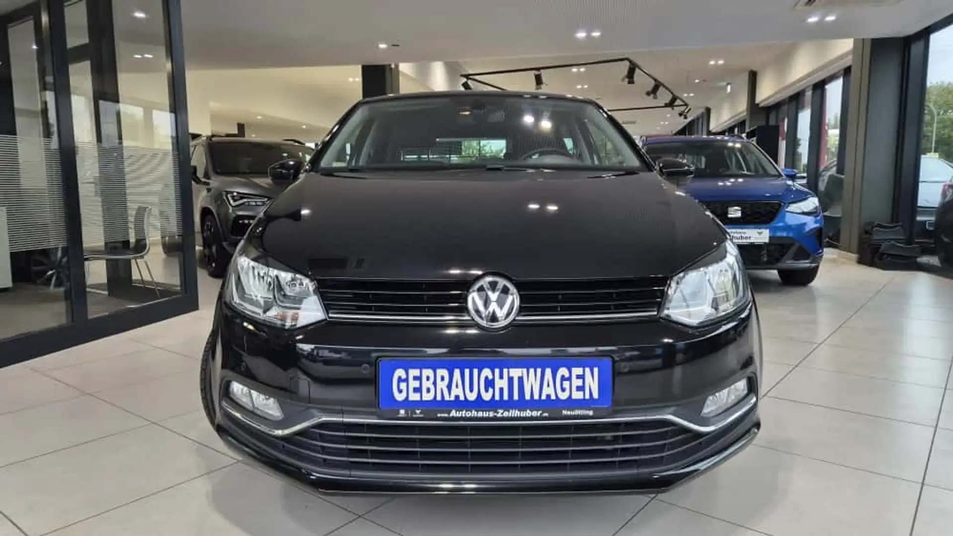 Volkswagen Polo 1.0 Lounge *HAGEL*Klimaauto*Sitzheizung* Noir - 2