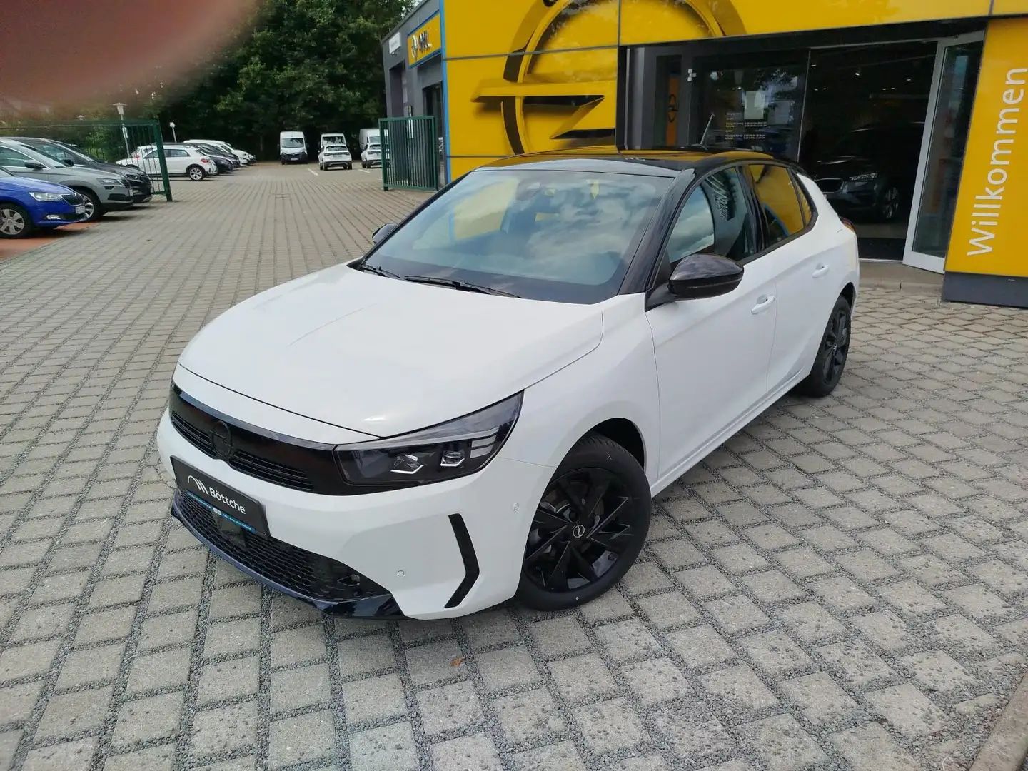 Opel Corsa 5trg 1.2 GS Allw/LED/DAB/Shz/180°Kamera/Klima/Assi Weiß - 2