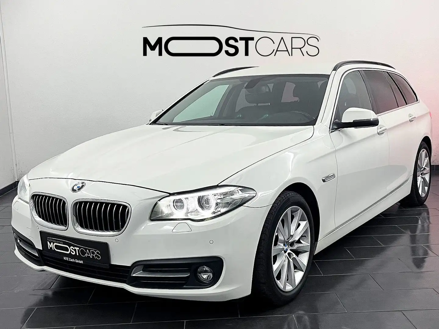BMW 520 d Touring Aut. ***NaviPro | Hifi | Sportsitze*** Weiß - 1