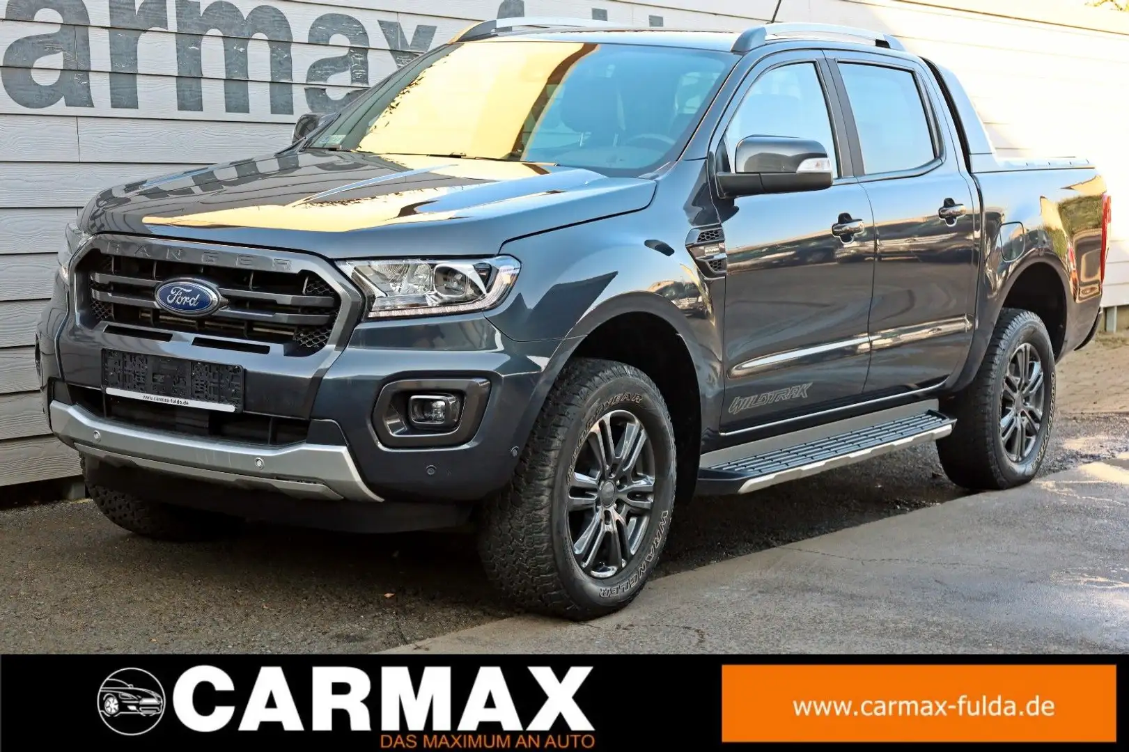 Ford Ranger Wildtrak 4x4,Leder,Navi,ACC,LED,Rollo,AHK Grau - 2