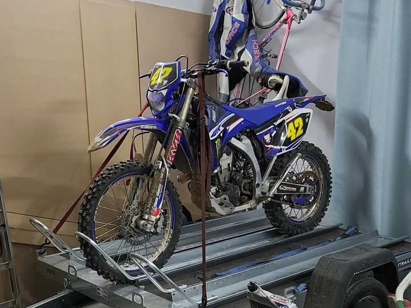 Yamaha WR 450 Albastru - 1