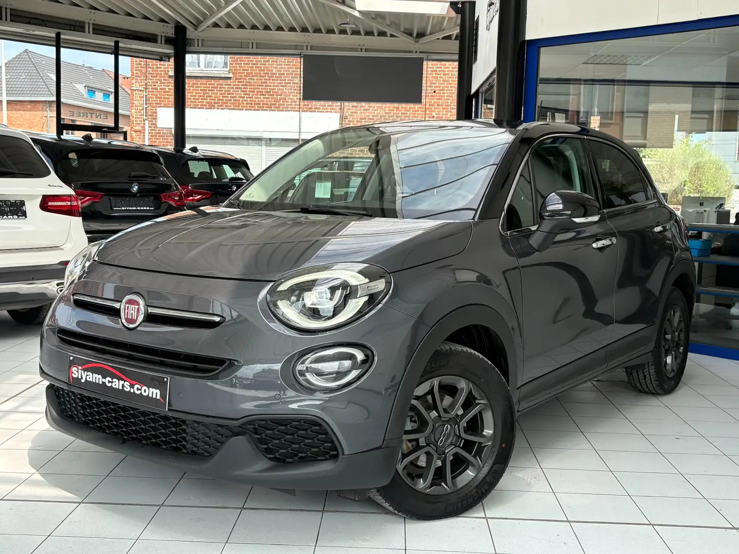 Fiat 500X 500X 1.0 *XENON * CUIR * GPS * CAMERA * CARNET * Gris - 1