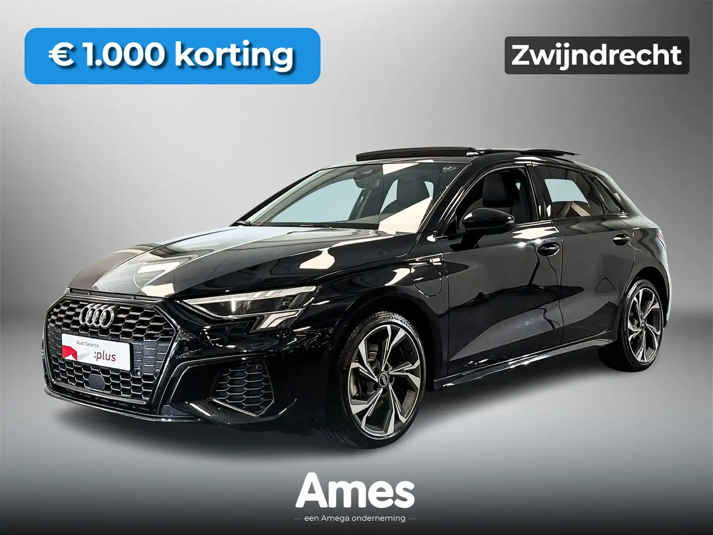 Audi A3 Sportback 40 TFSI 204pk e S-Line Edition Panoramad Noir - 1