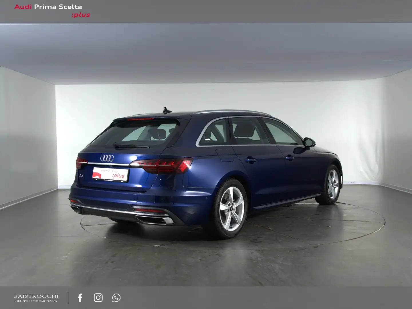 Audi A4 avant 35 2.0 tfsi mhev business advanced 150cv s-t Blu/Azzurro - 2