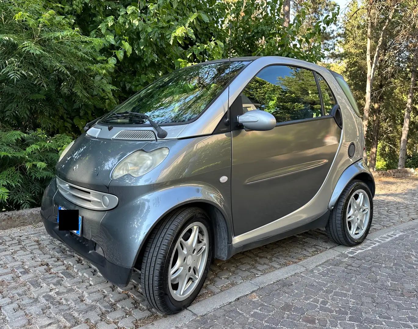 smart forTwo Fortwo 2003 Passion 61cv - MARCIANTE - UNIPROPRI. Grigio - 1