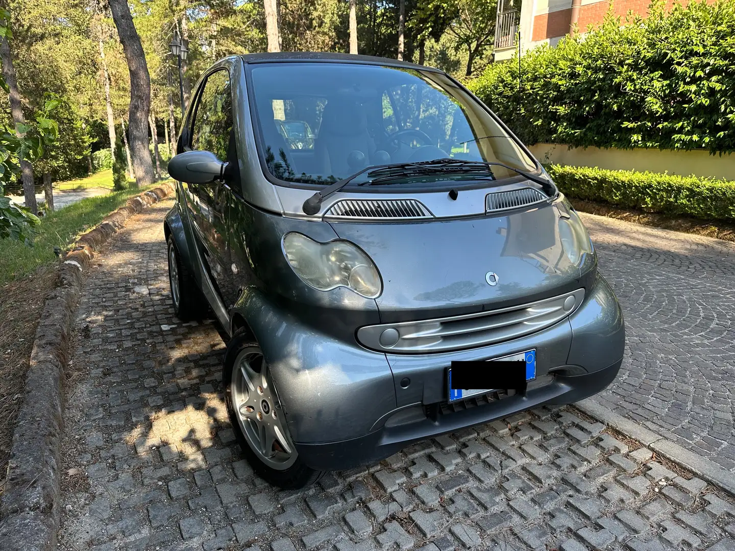 smart forTwo Fortwo 2003 Passion 61cv - MARCIANTE - UNIPROPRI. Grigio - 2