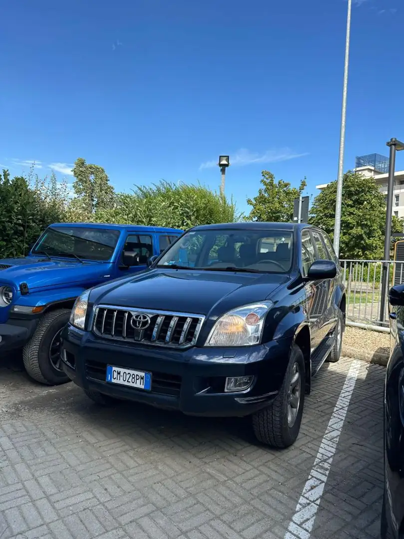 Toyota Land Cruiser 3.0 D-4D 16V cat 5 porte Sol 7 posti automatico Blu/Azzurro - 1