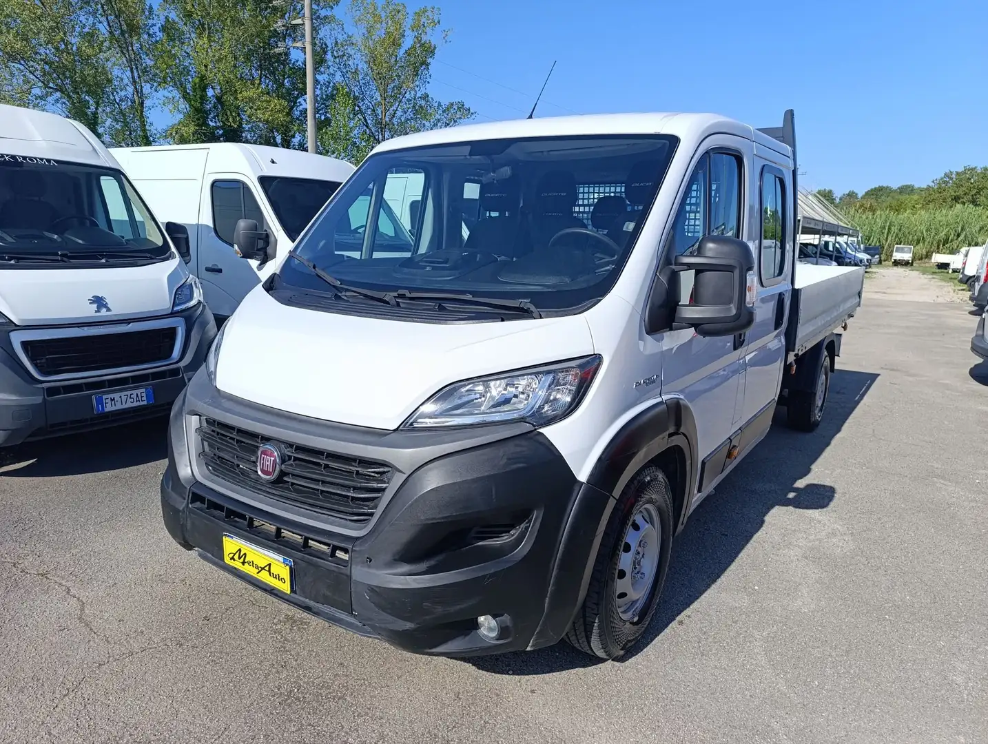 Fiat Ducato Ducato DOPPIA BINA 7 POSTI Bianco - 2