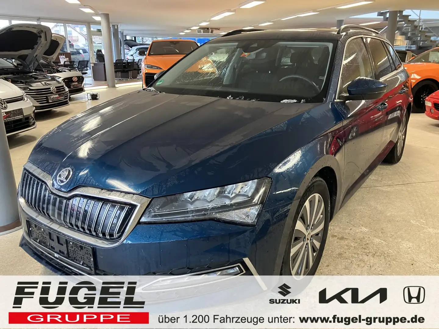 Skoda Superb 1.4 TSI DSG iV Ambition virt.Cock.|Navi|Standhzg.| Blau - 1