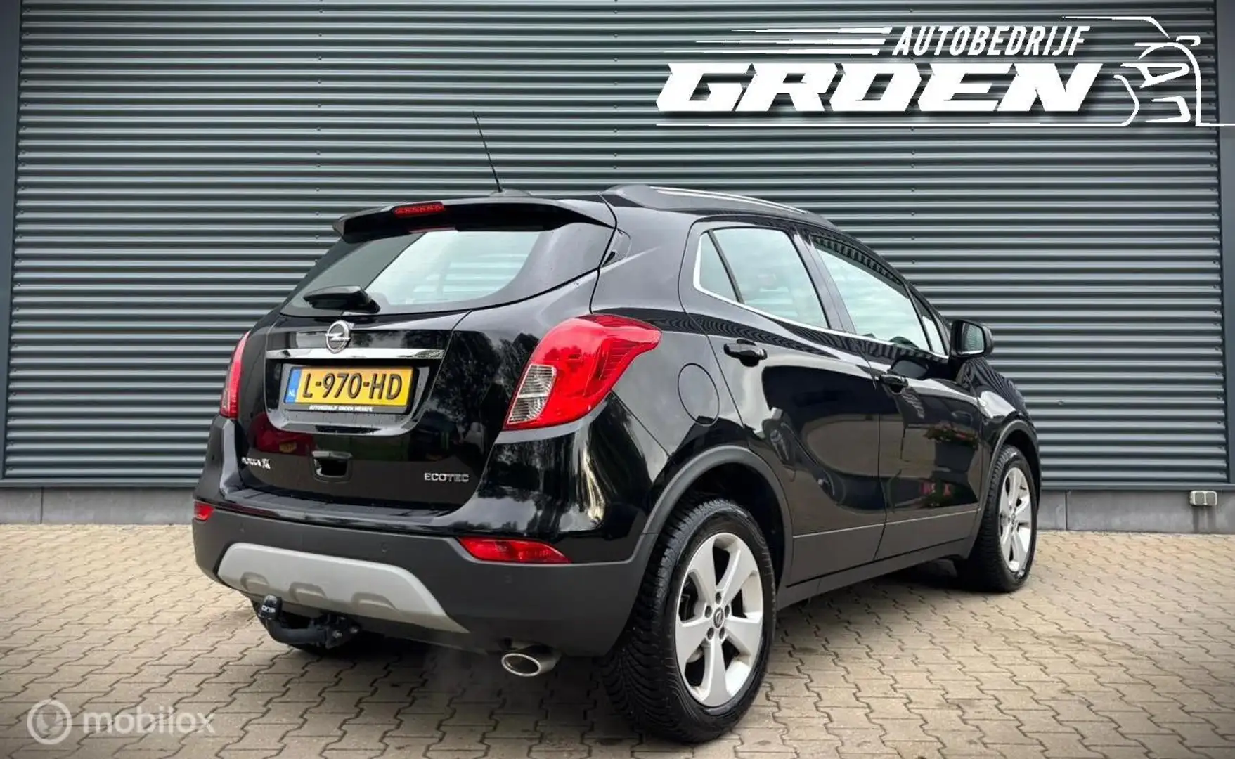 Opel Mokka X 1.4 Turbo Online Edition TREKHAAK|CRUISE|LED Noir - 2