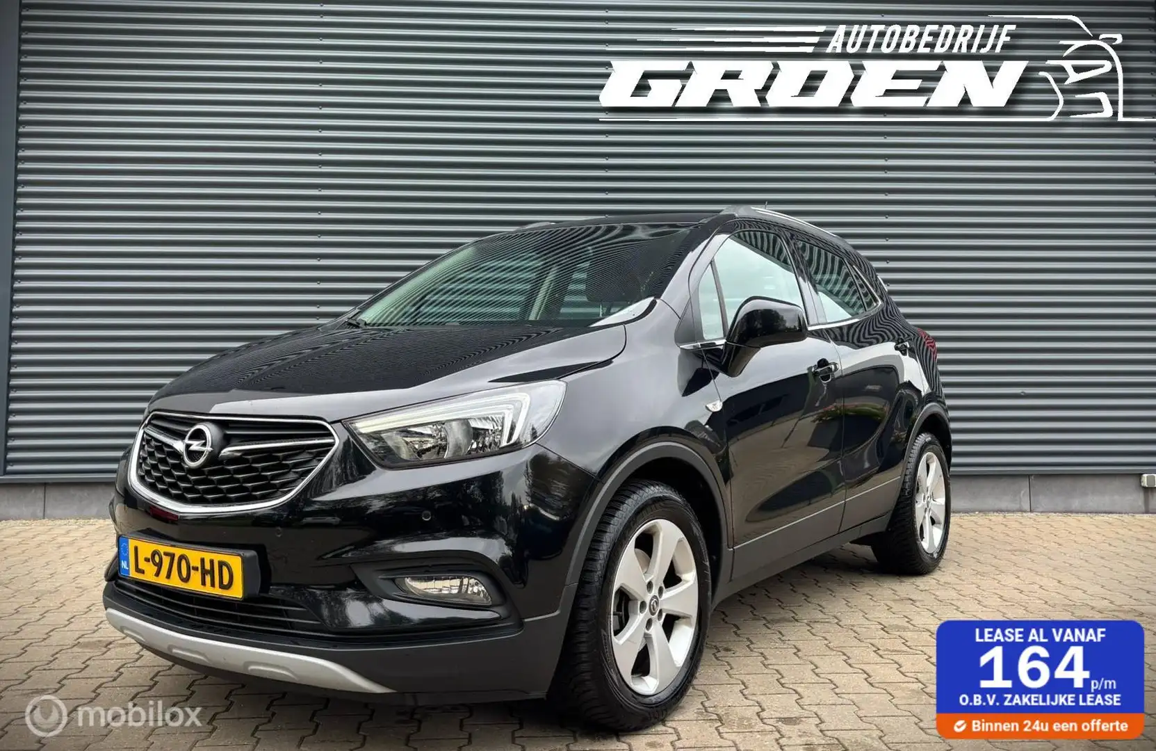 Opel Mokka X 1.4 Turbo Online Edition TREKHAAK|CRUISE|LED Noir - 1