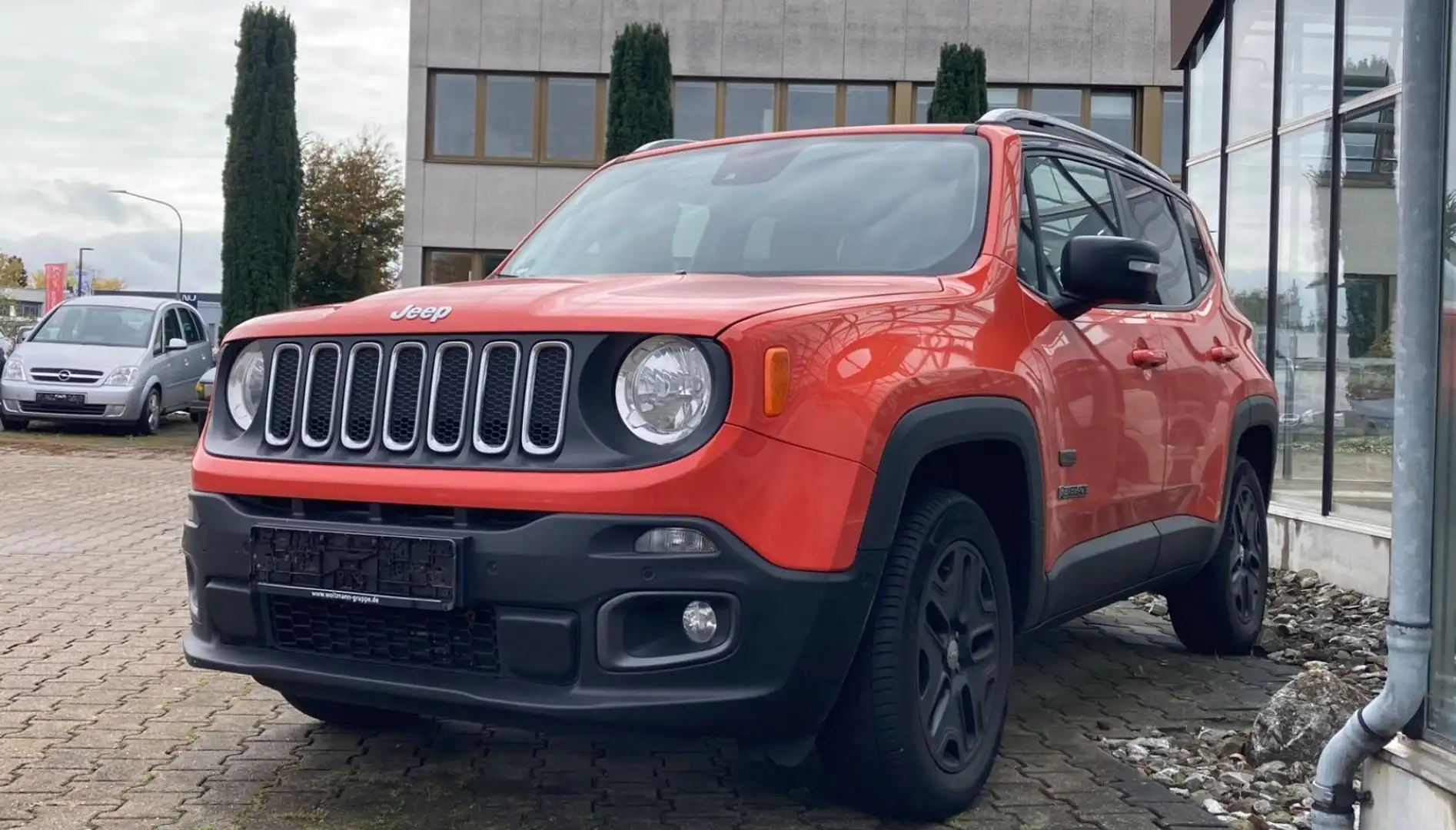 Jeep Renegade Limited 4WD Allrad Automatik Leder Pano Orange - 2
