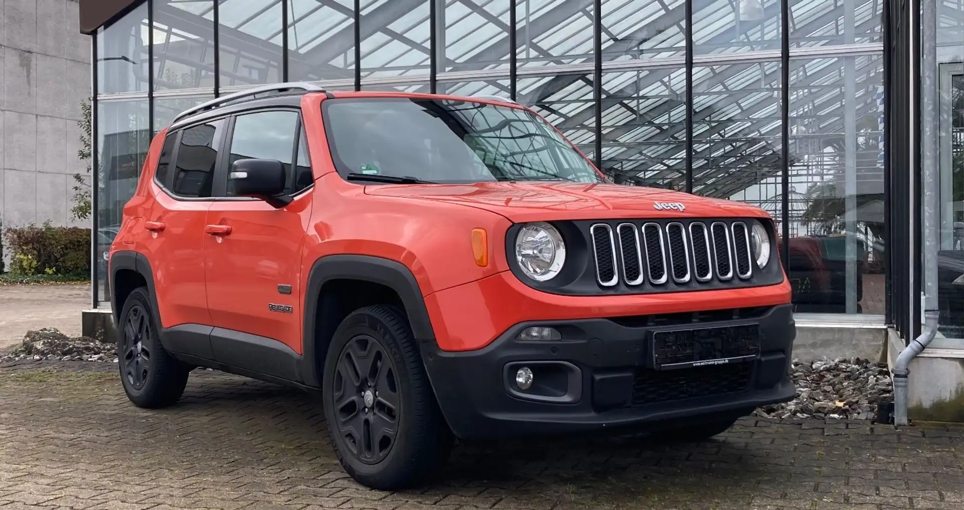 Jeep Renegade Limited 4WD Allrad Automatik Leder Pano Orange - 1