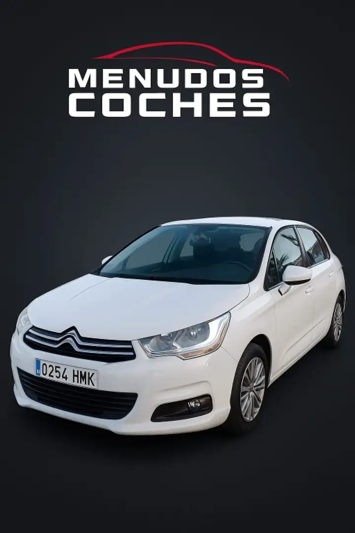 Citroen C4 1.6HDi Exclusive Blanc - 1