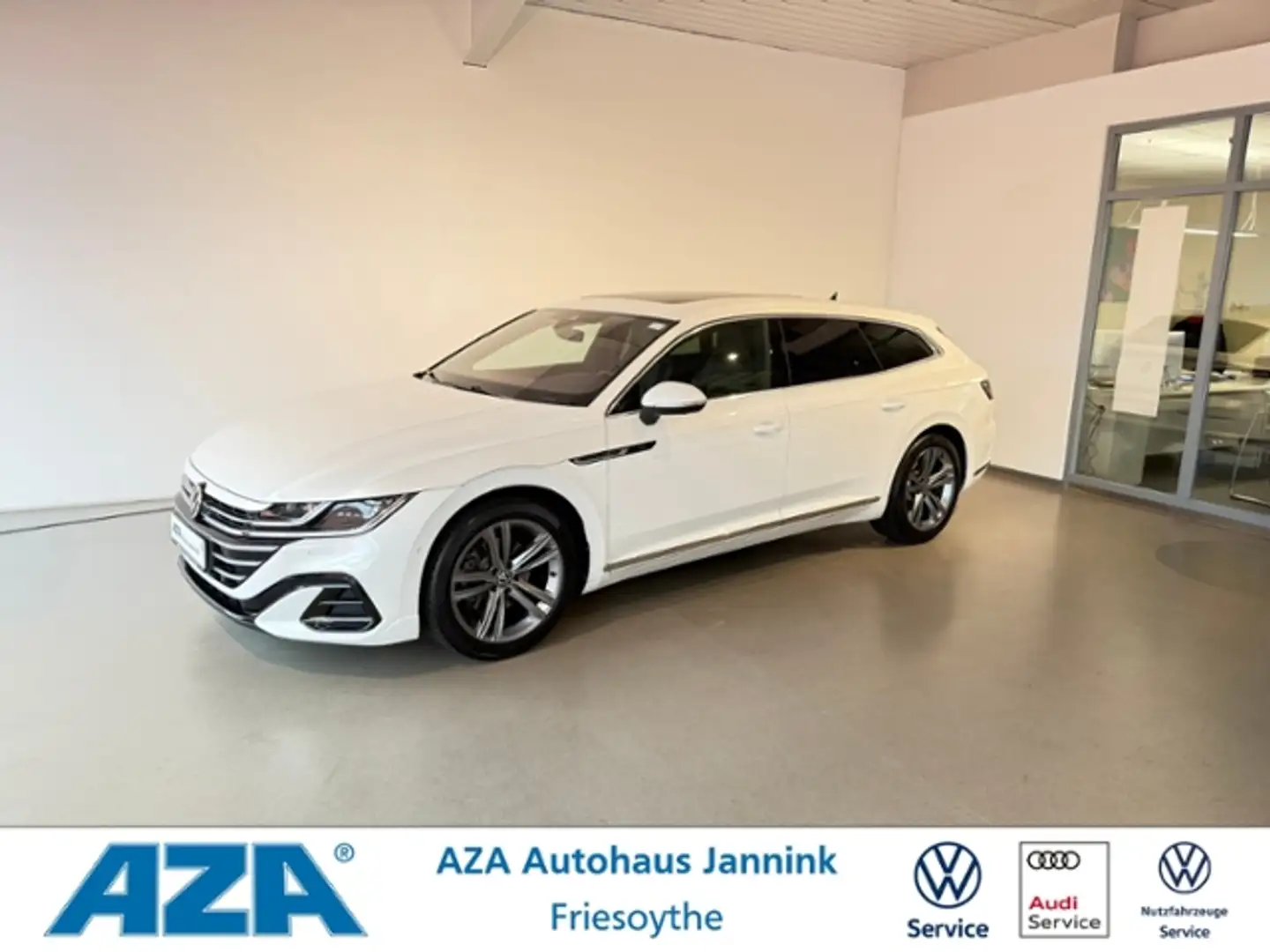 Volkswagen Arteon Shootingbrake 2.0 TSI DSG R-Line *AHK*Leder*Pano* Bianco - 1