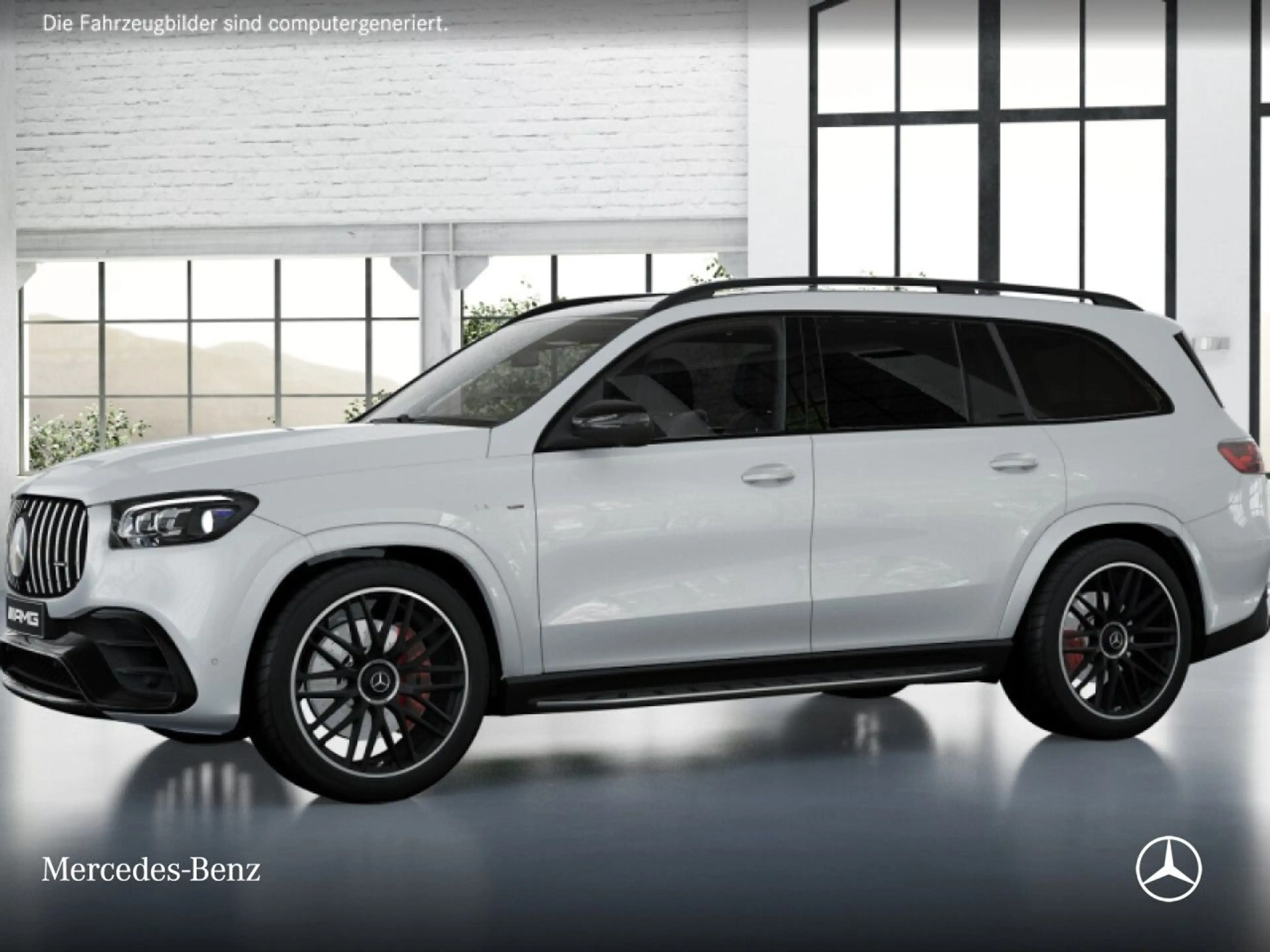 Mercedes-Benz GLS 63 AMG GLS 63 S 4M NIGHT+PANO+360+AHK+MULTIBEAM+STHZG+HUD — photo 3