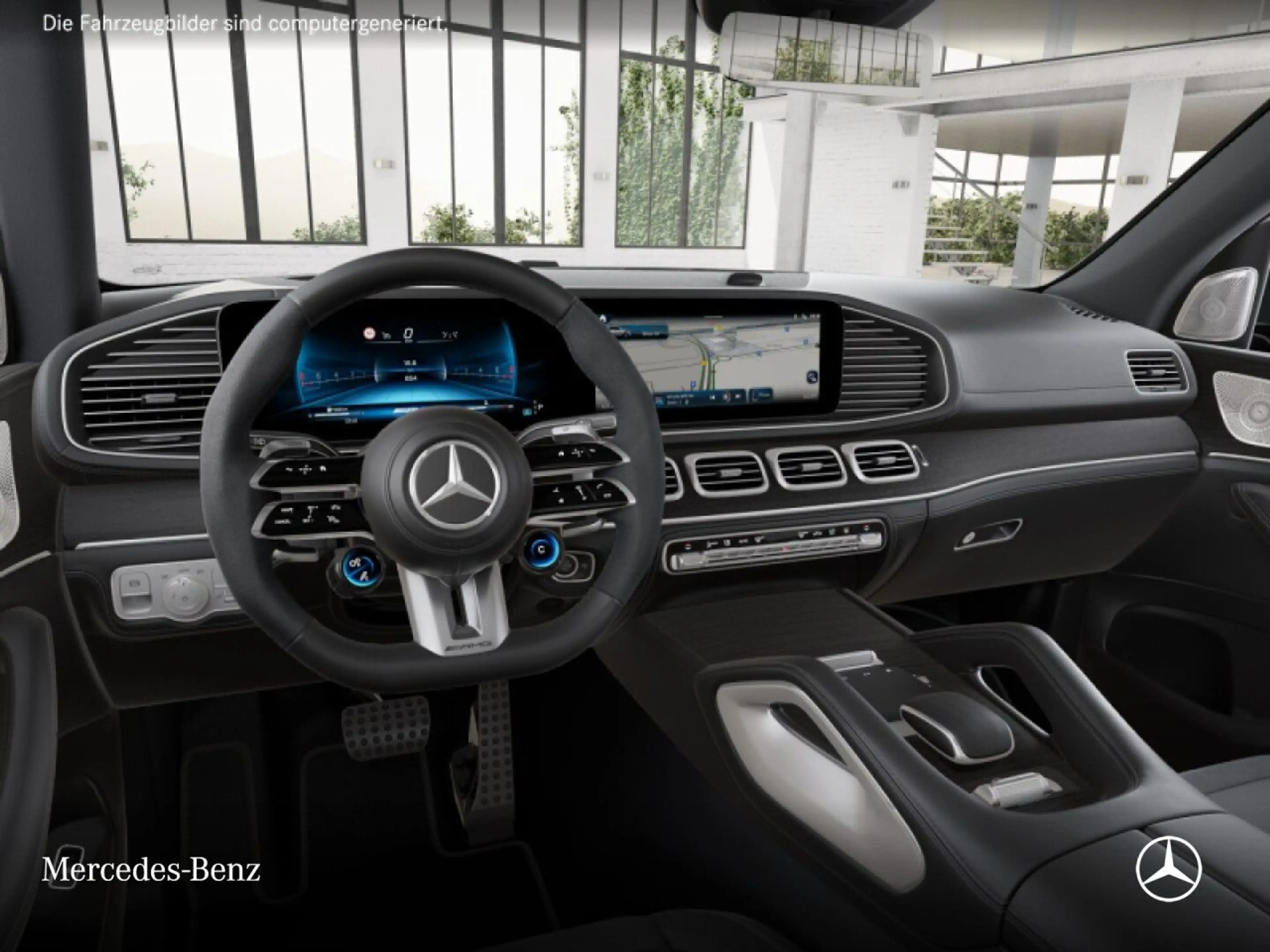 Mercedes-Benz GLS 63 AMG GLS 63 S 4M NIGHT+PANO+360+AHK+MULTIBEAM+STHZG+HUD — photo 9