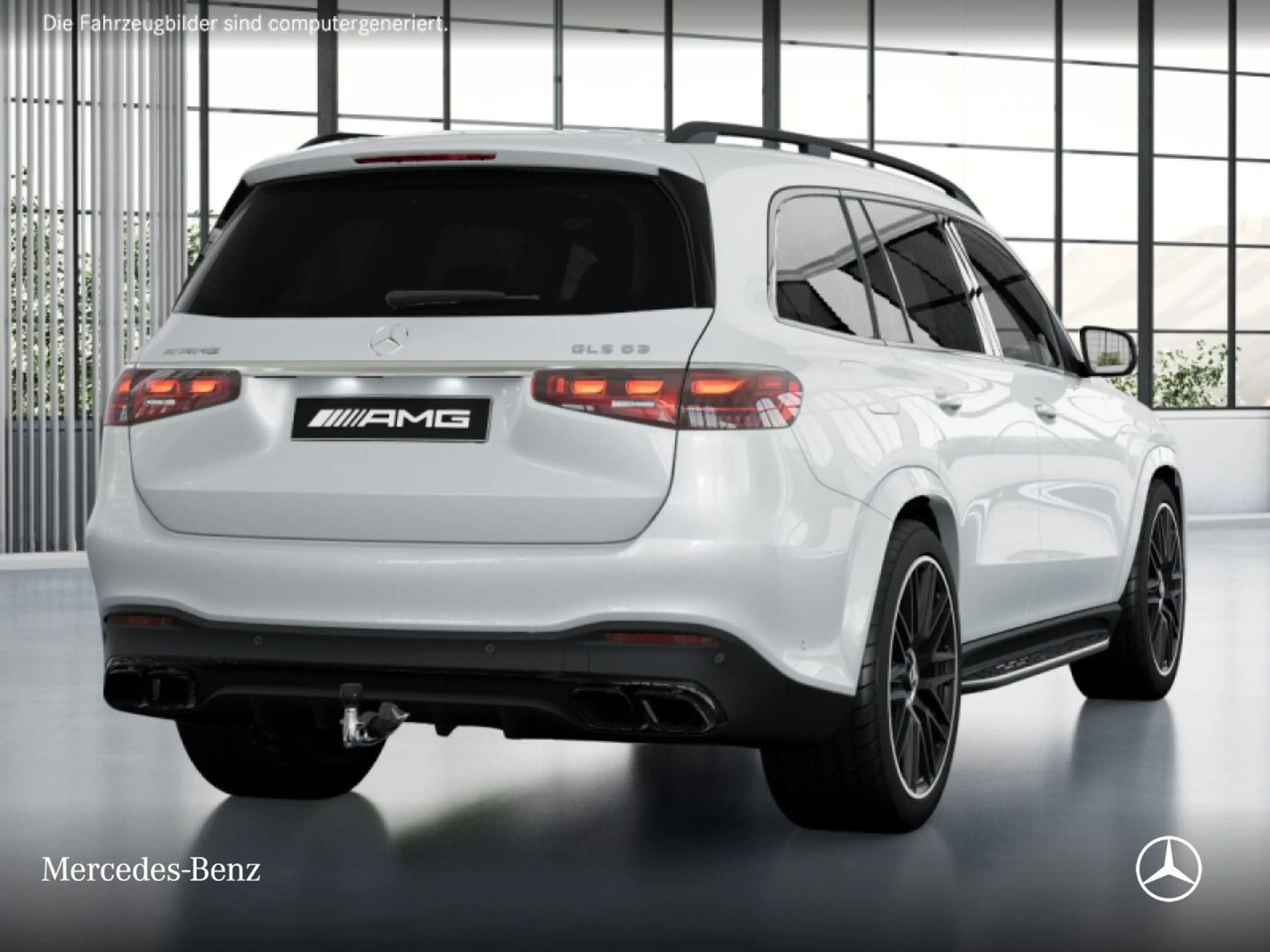 Mercedes-Benz GLS 63 AMG GLS 63 S 4M NIGHT+PANO+360+AHK+MULTIBEAM+STHZG+HUD — photo 4
